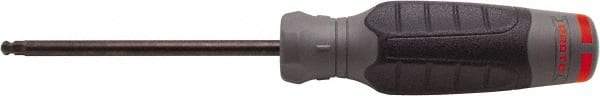 Proto - 3/16" Standard Hex Driver - 3-3/4" Bade Length, 8-1/4" OAL - Apex Tool & Supply