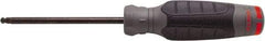 Proto - 3/16" Standard Hex Driver - 3-3/4" Bade Length, 8-1/4" OAL - Apex Tool & Supply