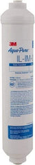 3M Aqua-Pure - 2-1/8" OD, 5µ, Polypropylene Inline Cartridge Filter - 10-5/16" Long, Reduces Sediments, Tastes, Odors & Chlorine - Apex Tool & Supply