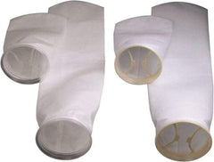 3M Aqua-Pure - 10 Micron, Size 2, 180 GPM, Liquid Bag Filter - 7" Diam, 32" Long, 0.27 Sq Ft - Apex Tool & Supply