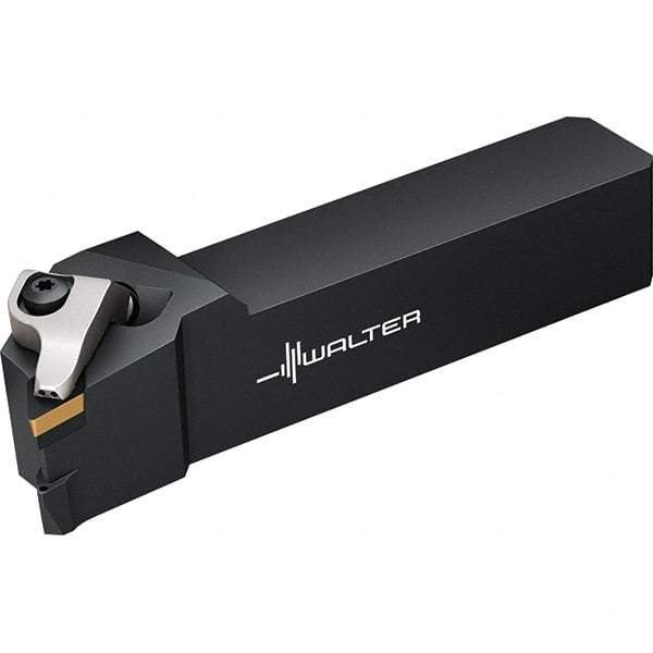 Walter - DDJC, Right Hand Cut, 93° Lead Angle, 25mm Shank Height x 25mm Shank Width, Negative Rake Indexable Turning Toolholder - 140mm OAL, DC.. 11T3 Insert Compatibility, Series DDJC - Apex Tool & Supply