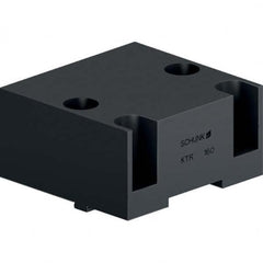 Schunk - Vise Jaws Jaw Shape: Flat Jaw Width (mm): 55.00 - Apex Tool & Supply