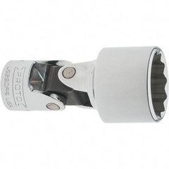 Proto - 13/16", 3/8" Drive, Intermediate Hand Socket - 12 Points, 2-1/4" OAL, Steel, Full Polish Finish - Apex Tool & Supply