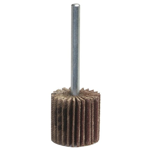 2 1/2″ × 1″ × 1/4″ High Performance Flap Wheel 240 Grit Ceramic Alumina / Aluminum Oxide - Apex Tool & Supply