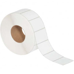 Value Collection - Pack of 6 Rolls, 3,000 Labels per Roll, 3" x 2" White Matte Coated Facestock Thermal Labels - Apex Tool & Supply