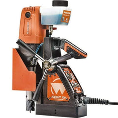WALTER Surface Technologies - 1/2" Chuck, Portable Electromagnetic Drill Press - 600 RPM, 8 Amps, 850 Watts, 120 Volts - Apex Tool & Supply