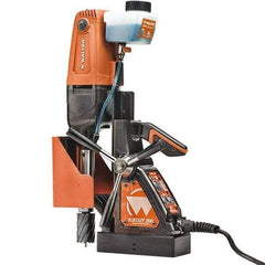 WALTER Surface Technologies - 1/2" Chuck, Portable Electromagnetic Drill Press - 1300-2600 RPM, 10 Amps, 1200 Watts, 120 Volts - Apex Tool & Supply