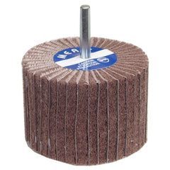 2″ × 1 1/2″ × 1/4″ Interleaf Non-Woven Flap Wheel 60 Grit Aluminum Oxide - Apex Tool & Supply