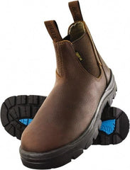 Steel Blue - Men's Size 13 Medium Width Steel Work Boot - Oak, Leather Upper, TPU Outsole, 6" High, Waterproof - Apex Tool & Supply