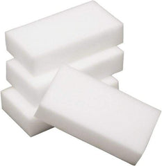 Ability One - 2.3" Long x 4.6" Wide x 1" Thick Cleansing Pad - Medium-Duty, White - Apex Tool & Supply