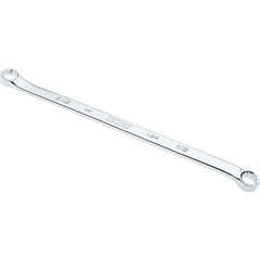 Proto - 1/2" x 9/16" 12 Point Box Wrench - Double End, 53/64" Head Diam x 3/8" Head Thickness, 11-35/64" OAL, Steel, Polished Finish, 15° Offset - Apex Tool & Supply