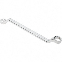 Proto - 15/16" x 1" 12 Point Box Wrench - Double End, 1-11/32" Head Diam x 1-7/16" Head Thickness, 14" OAL, Steel, Polished Finish, 15° Offset - Apex Tool & Supply
