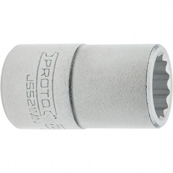 Proto - 3/4" Drive, Standard Hand Socket - 12 Points, 2.307" OAL, Steel, Full Polish Finish - Apex Tool & Supply
