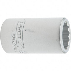Proto - 3/4" Drive, Standard Hand Socket - 12 Points, 2.307" OAL, Steel, Full Polish Finish - Apex Tool & Supply