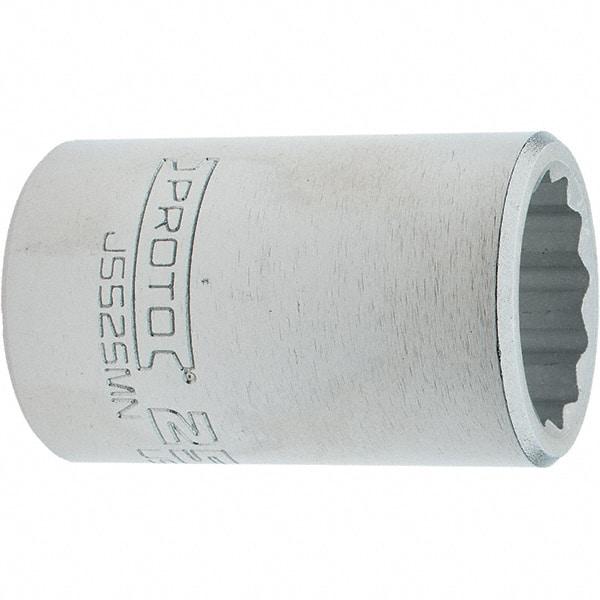 Proto - 3/4" Drive, Standard Hand Socket - 12 Points, 2.307" OAL, Steel, Full Polish Finish - Apex Tool & Supply