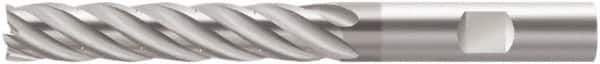 Walter-Prototyp - 5/8", 6 Flute, Single End, Solid Carbide, 0.03" Corner Radius End Mill - 4-1/2" OAL, 35° Helix, Right Hand Flute, 3" LOC, Right Hand Cut - Apex Tool & Supply