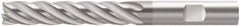 Walter-Prototyp - 5/8", 6 Flute, Single End, Solid Carbide, 0.03" Corner Radius End Mill - 4-1/2" OAL, 35° Helix, Right Hand Flute, 3" LOC, Right Hand Cut - Apex Tool & Supply