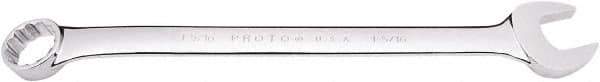 Proto - 1-5/16" 12 Point Combination Wrench - 15° Offset Angle, 17-5/8" OAL, Steel, Full Polish Finish - Apex Tool & Supply