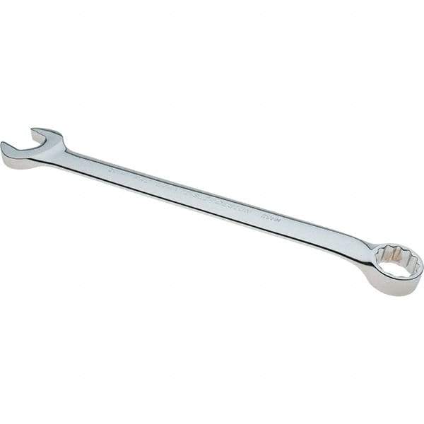 Proto - 29mm 12 Point Combination Wrench - 15° Offset Angle, 15-55/64" OAL, Steel, Full Polish Finish - Apex Tool & Supply