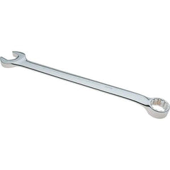 Proto - 29mm 12 Point Combination Wrench - 15° Offset Angle, 15-55/64" OAL, Steel, Full Polish Finish - Apex Tool & Supply