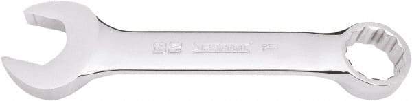 Proto - 32mm 12 Point Combination Wrench - 15° Offset Angle, 9-45/64" OAL, Steel, Full Polish Finish - Apex Tool & Supply