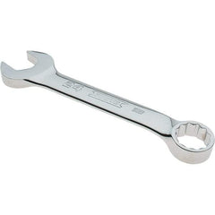 Proto - 24mm 12 Point Combination Wrench - 15° Offset Angle, 8-19/64" OAL, Steel, Full Polish Finish - Apex Tool & Supply