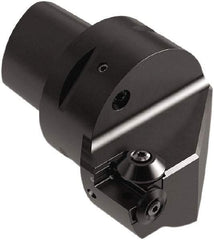 Seco - Left Hand Cut, Size C8, LCGN Insert Compatiblity, Internal Modular Turning & Profiling Cutting Unit Head - 55mm Ctr to Cutting Edge, 80mm Head Length, Through Coolant, Series Seco-Capto - Apex Tool & Supply