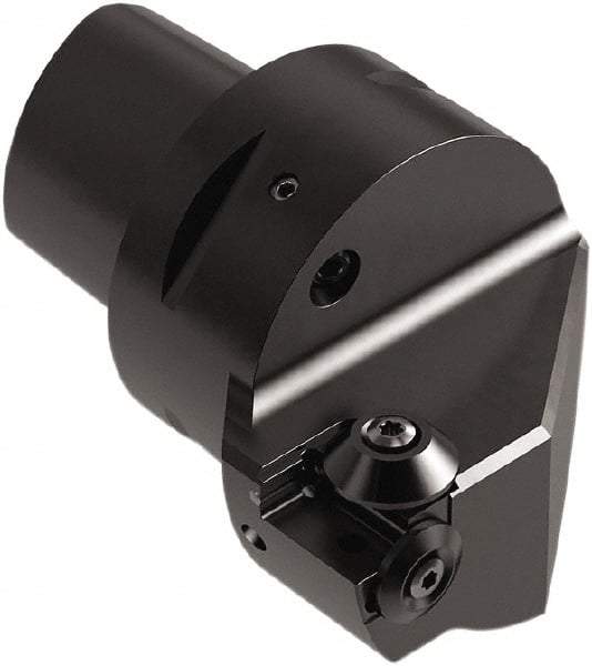 Seco - Left Hand Cut, Size C8, LCGN Insert Compatiblity, Internal Modular Turning & Profiling Cutting Unit Head - 55mm Ctr to Cutting Edge, 80mm Head Length, Through Coolant, Series Seco-Capto - Apex Tool & Supply