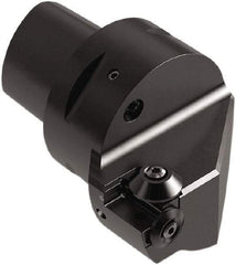 Seco - Left Hand Cut, Size C8, LCGN Insert Compatiblity, Internal Modular Turning & Profiling Cutting Unit Head - 55mm Ctr to Cutting Edge, 80mm Head Length, Through Coolant, Series Seco-Capto - Apex Tool & Supply