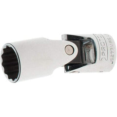 Proto - 3/8" Drive, Standard Hand Socket - 12 Points, 2-1/4" OAL, Steel, Full Polish Finish - Apex Tool & Supply