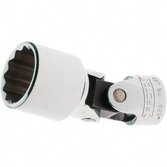 Proto - 3/8" Drive, Standard Hand Socket - 12 Points, 2-1/4" OAL, Steel, Full Polish Finish - Apex Tool & Supply