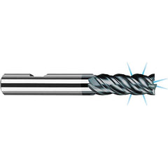 Fraisa - 5/8, 1-9/16" LOC, 5/8" Shank Diam, 4" OAL, 4 Flute Solid Carbide Square End Mill - Apex Tool & Supply