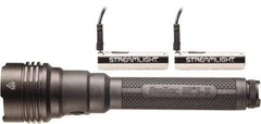 Streamlight - White LED Bulb, 3,500 Lumens, Industrial/Tactical Flashlight - Black Aluminum Body, 2 18650 Lithium-Ion Batteries Included - Apex Tool & Supply