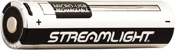 Streamlight - Size 18650, Lithium-Ion, 2 Pack, Standard Battery - 3.7 Volts, Button Tab Terminal - Apex Tool & Supply