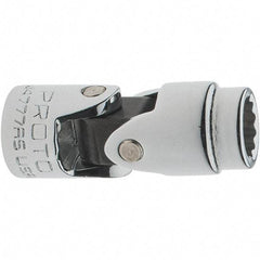 Proto - 9/32", 1/4" Drive, Standard Hand Socket - 12 Points, 1-23/64" OAL, Steel, Chrome Finish - Apex Tool & Supply