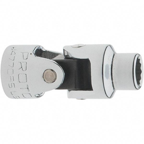 Proto - 7/32", 1/4" Drive, Standard Hand Socket - 12 Points, 1-5/16" OAL, Steel, Chrome Finish - Apex Tool & Supply