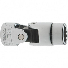 Proto - 5/16", 1/4" Drive, Standard Hand Socket - 12 Points, 1-7/16" OAL, Steel, Chrome Finish - Apex Tool & Supply