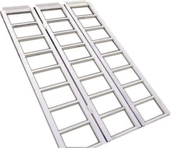 Erickson Manufacturing - 69" Long x 45" Wide, 1,500 Lb Capacity, Foldable Truck Ramp - Aluminum, For All Vehicles - Apex Tool & Supply