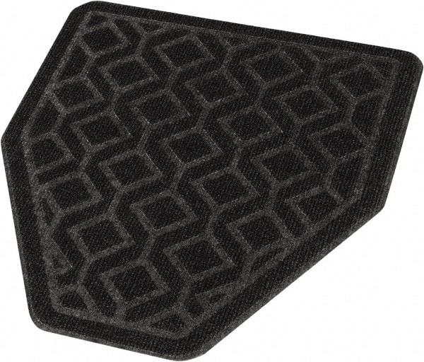 PRO-SOURCE - Olefin & Latex Disposable Urinal Mat - Black, Unscented Scented - Apex Tool & Supply