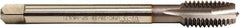 Emuge - M16x2.00 Metric, 3 Flute, TiCN Finish, HSS-E Spiral Point Tap - Plug Chamfer, Right Hand Thread, 110mm OAL, 0.48" Shank Diam, 6H Class of Fit - Exact Industrial Supply