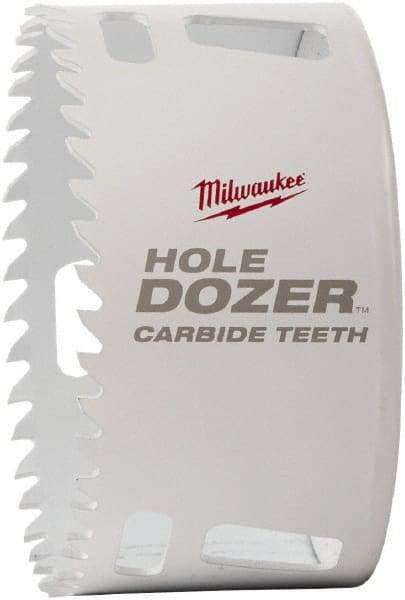 Milwaukee Tool - 1-7/8" Diam, 1-5/8" Cutting Depth, Hole Saw - Carbide-Tipped Saw, Toothed Edge - Apex Tool & Supply