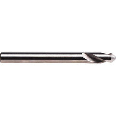 Emuge - 1/2" Body Diam, 90°, 3" OAL, Solid Carbide Spotting Drill - Apex Tool & Supply
