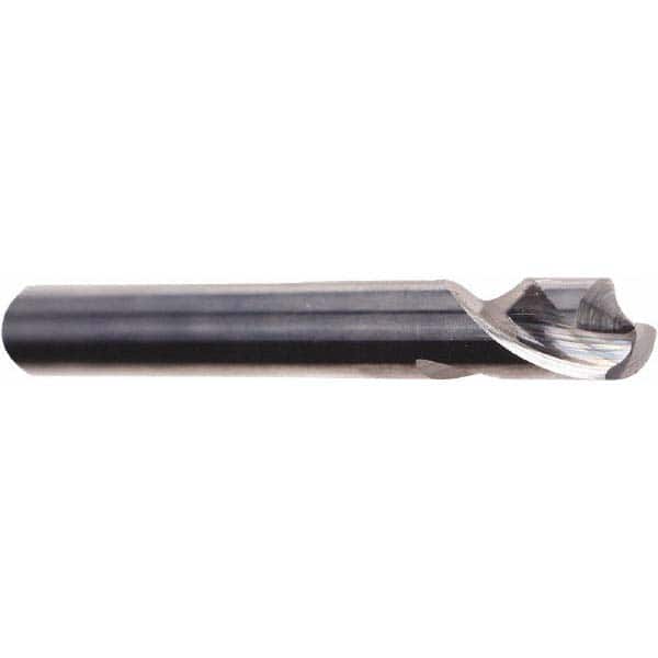 Emuge - 1/2" Body Diam, 120°, 3" OAL, Solid Carbide Spotting Drill - Apex Tool & Supply