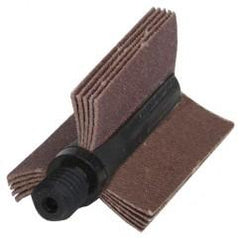 6 3/4″ × 1 1/2″ Bore Polisher 240 Grit Very Fine Aluminum Oxide X Weight Cotton/Poly Backing - Apex Tool & Supply