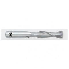 1/2 Dia. x 4 Overall Length 2-Flute Square End Solid Carbide SE End Mill-Round Shank-Center Cutting-Uncoated - Apex Tool & Supply