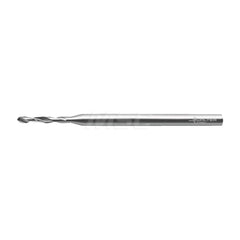 Micro Drill Bit: 0.0283″ Dia, 118 °, Solid Carbide Bright/Uncoated, RH Cut, Straight-Cylindrical Shank, Series DB130 Advance