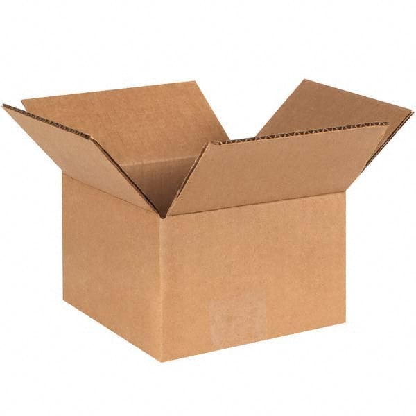 Made in USA - Pack of (25), 6" Wide x 6" Long x 4" High Moving Boxes - Apex Tool & Supply