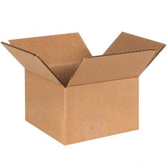 Made in USA - Pack of (25), 6" Wide x 6" Long x 4" High Moving Boxes - Apex Tool & Supply
