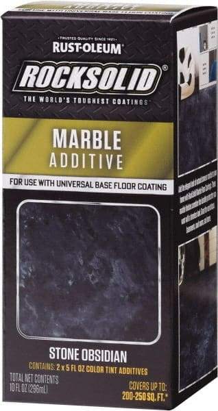 Rust-Oleum - 10 oz Stone Obsidian Color System Additive - Low Odor & Chemical Resistant - Apex Tool & Supply