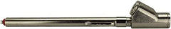 Milton - 20 to 120 psi Pencil Straight Foot Dual Head Tire Pressure Gauge - Straight Foot Dual Head Style - Apex Tool & Supply